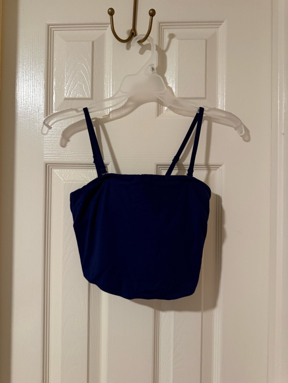 JoyLab Navy Blue Strappy Crop Top